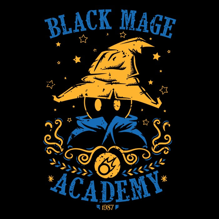 Soulkr Men's V-Neck Black Mage Academy T-Shirt