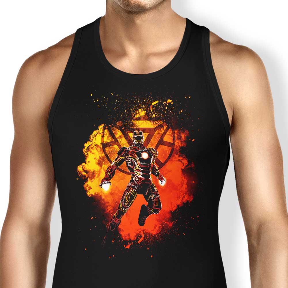 Donnie Illustrations' Soul of the Genius Men's and Women's Comfortable Tank Tops