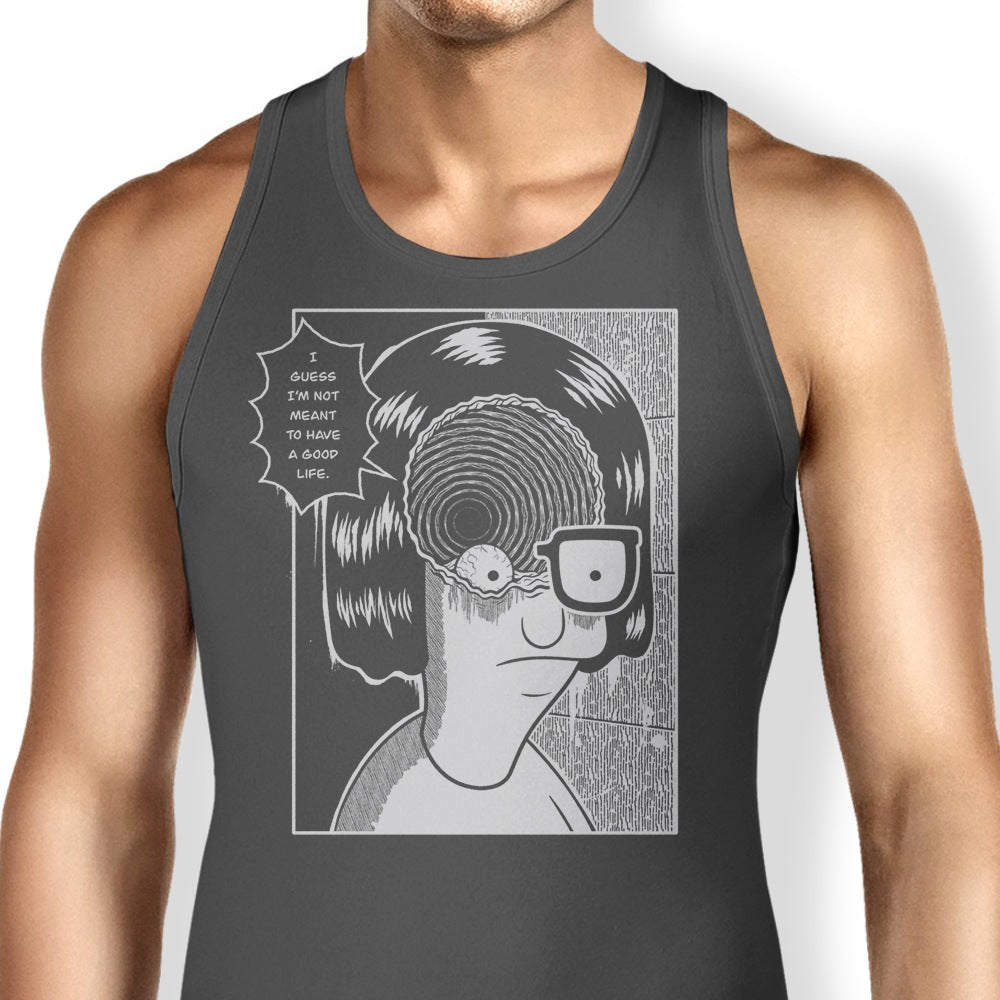 Jorge Tirado's Stylish Downward Spiral Tank Top