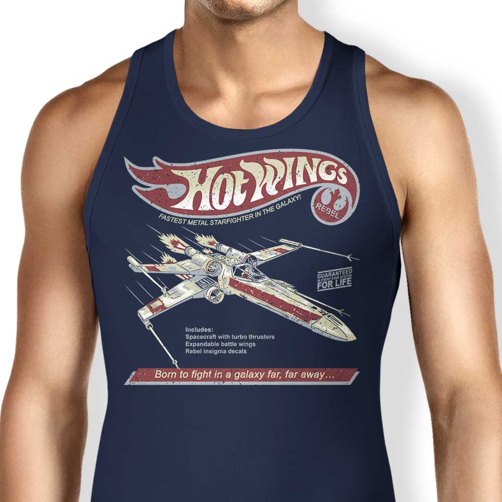 Rebel Hot Wings Style Tank Top for Fashion Enthusiasts