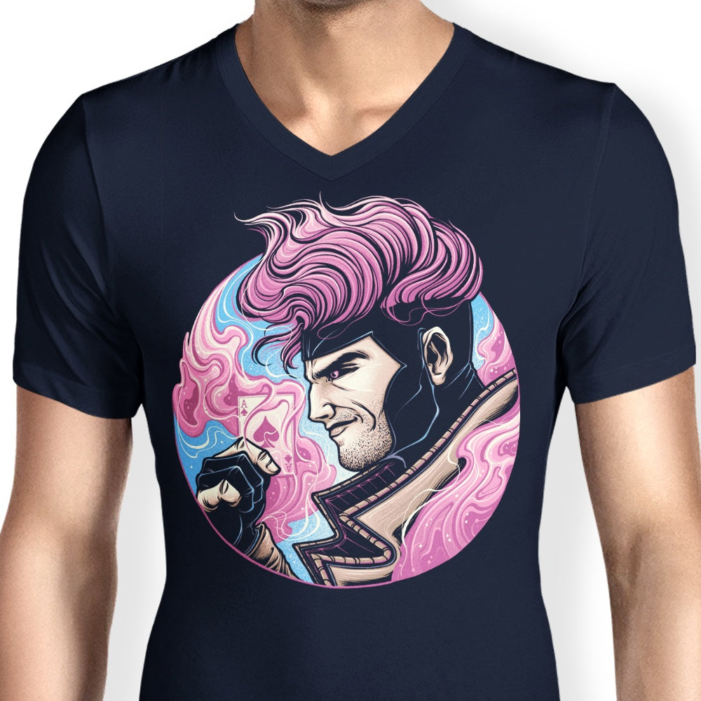 High - Energy Kinetic Charge Men's Stylish V - Neck