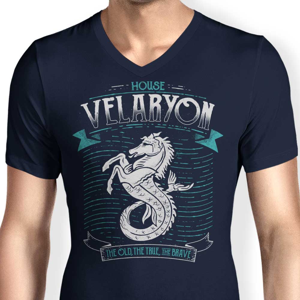 Brave, Authentic and Timeless Men's V-Neck Tee