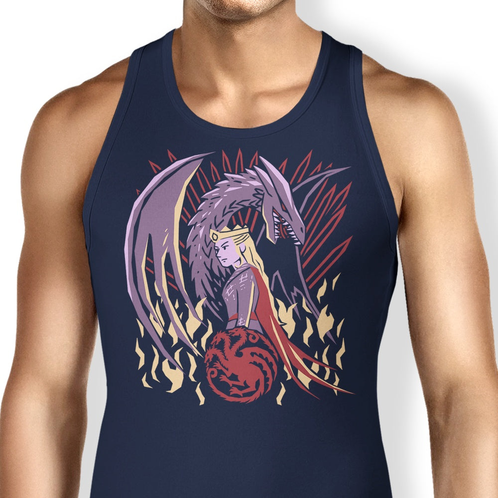 Realm's Flame Stylish Tank Top - Ideal for Fashion - Forward Individuals