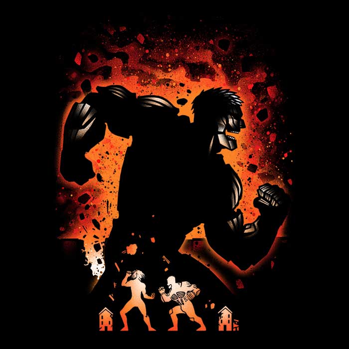 Men's Armored Titan Apparel Collection - T-Shirts and Premium T-Shirts