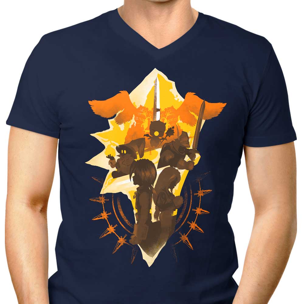 Stylish Men's V-Neck - Melodies Of IX Collection