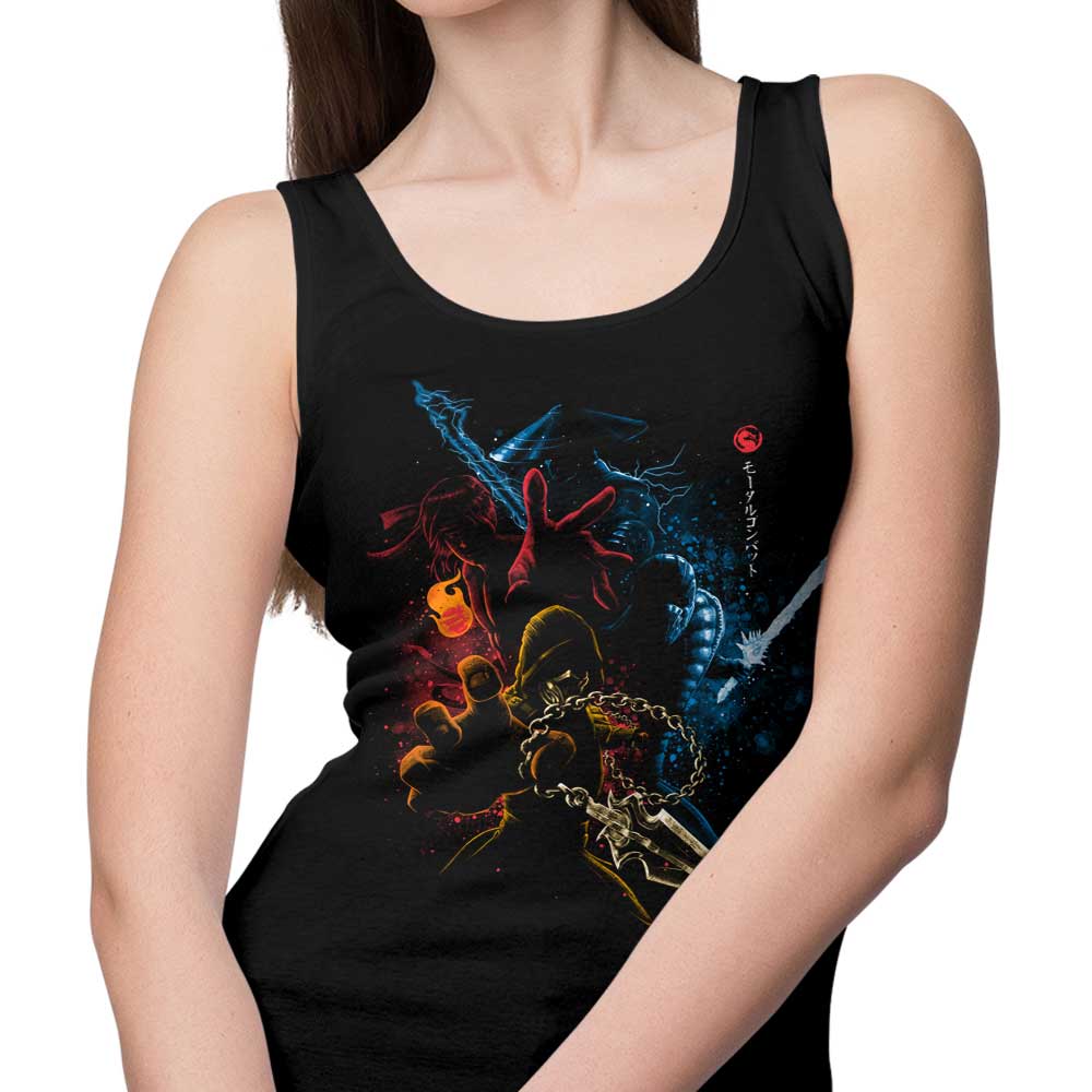 Epic Mortal Fighters Men's Tank Top