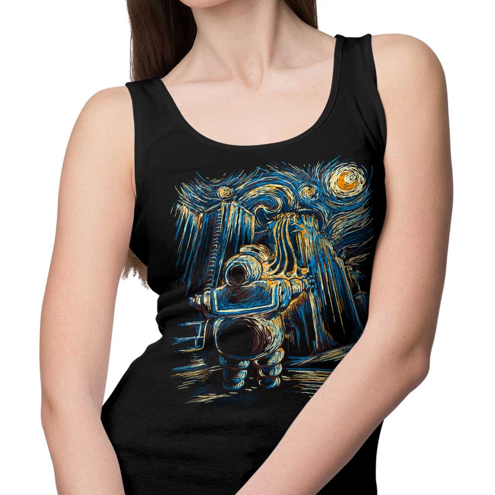 Twenty27 Design VanGoghstbusters Comfortable and Lightweight Tank Tops