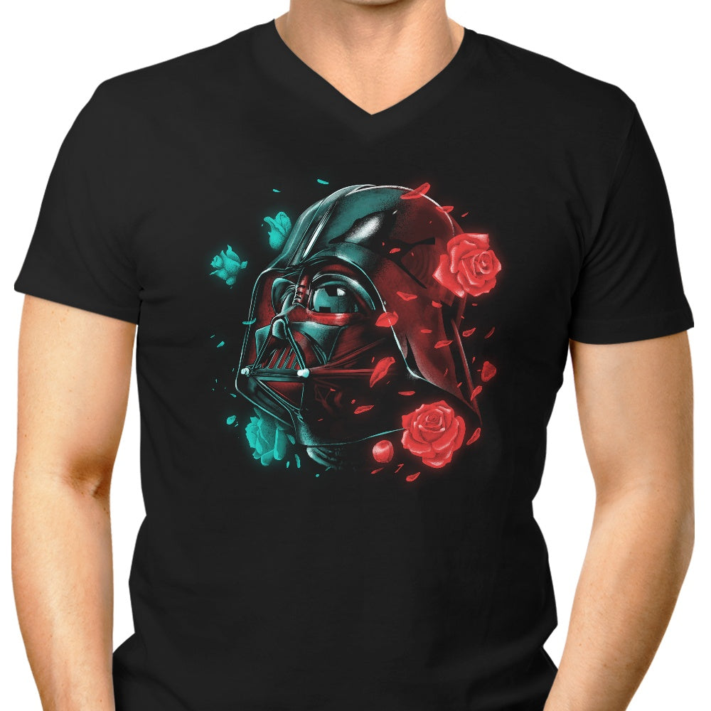 Men's Stylish V-Neck: The Mysterious Dark Side of the Bloom