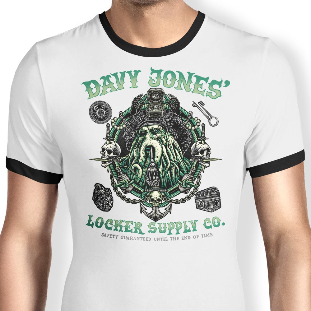 Glitchygorilla's High - Quality Ringer T - Shirt from Locker Supply