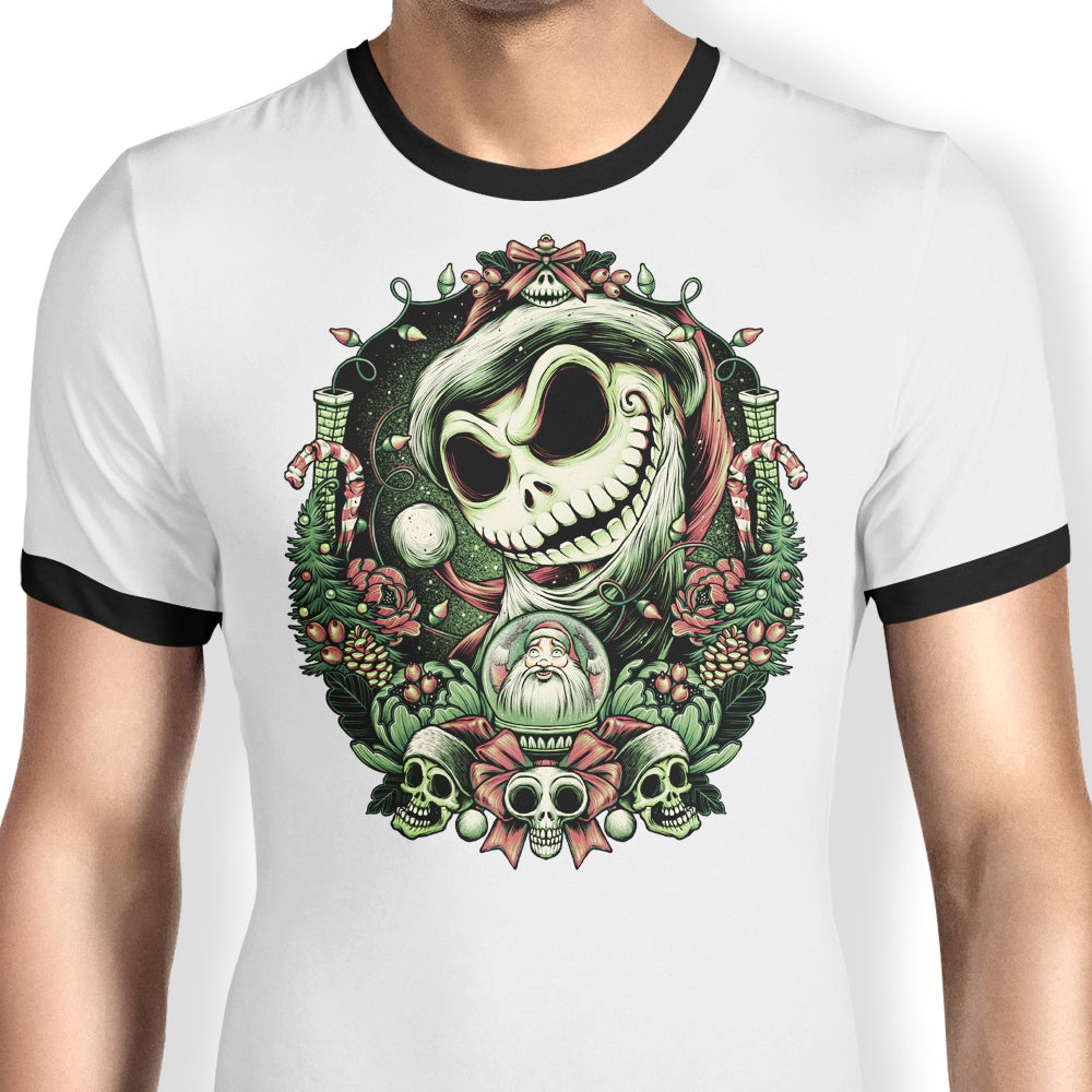 Glitchygorilla's Episode 14 Christmas - King Stylish Ringer T - Shirt