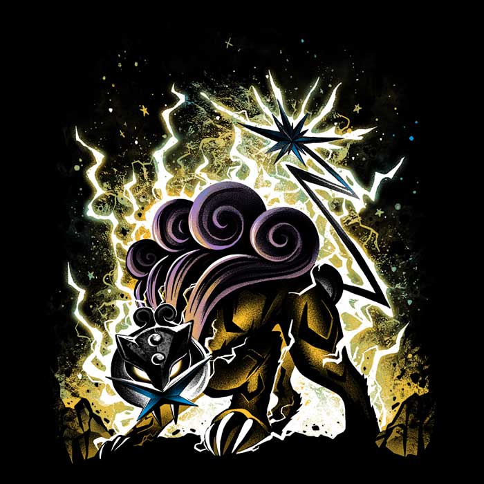 The Thunder - Crashing Beast Men's V - Neck T - Shirt
