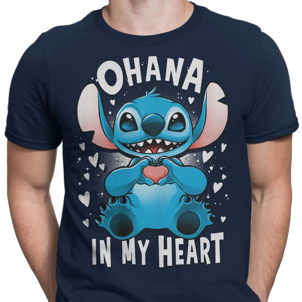 Alemaglia's Heartfelt Ohana - Men's Cotton Apparel Collection