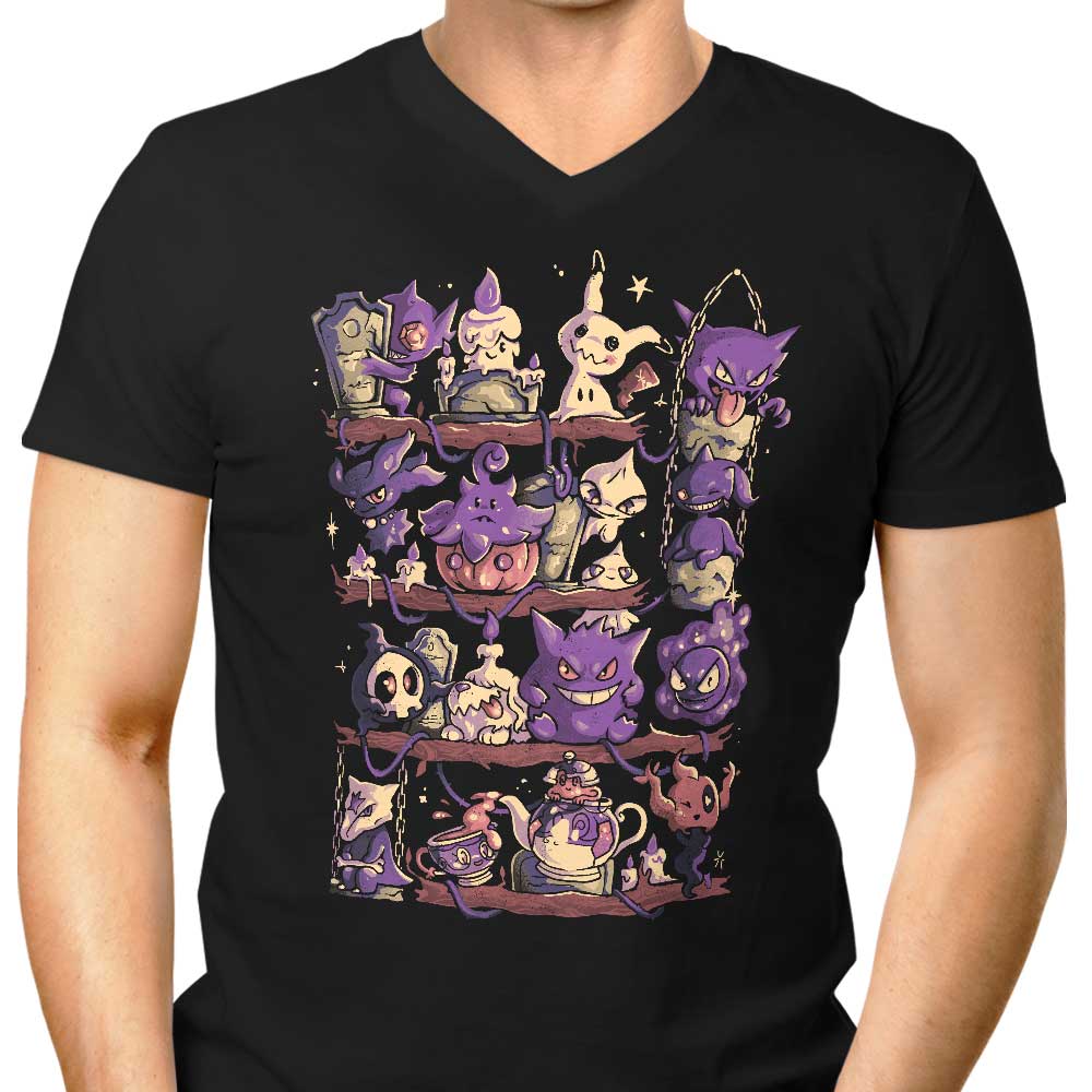 Men's V-Neck Ghost Shelf T-Shirt