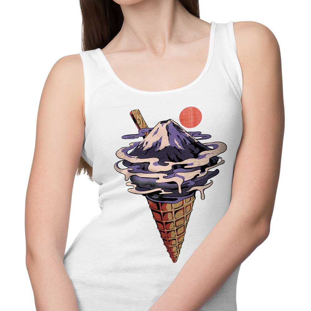 Fuji Ice Cream Men's and Women's Unisex Comfortable Tank Top