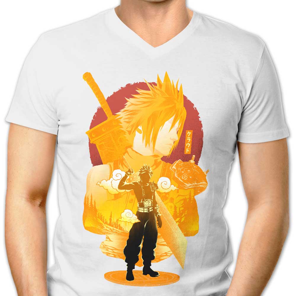 Men's V-Neck Omnislash Soldier T-Shirt