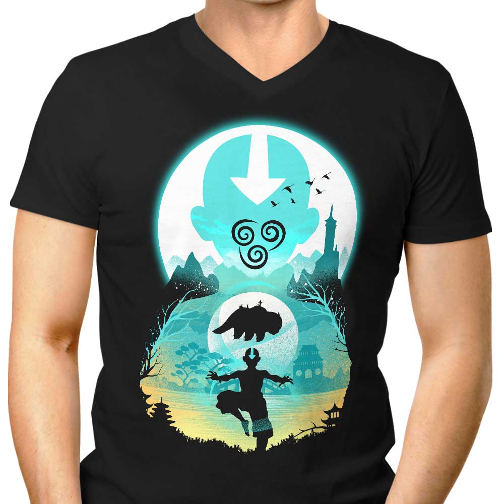 Airscape Men's Stylish V-Neck Apparel