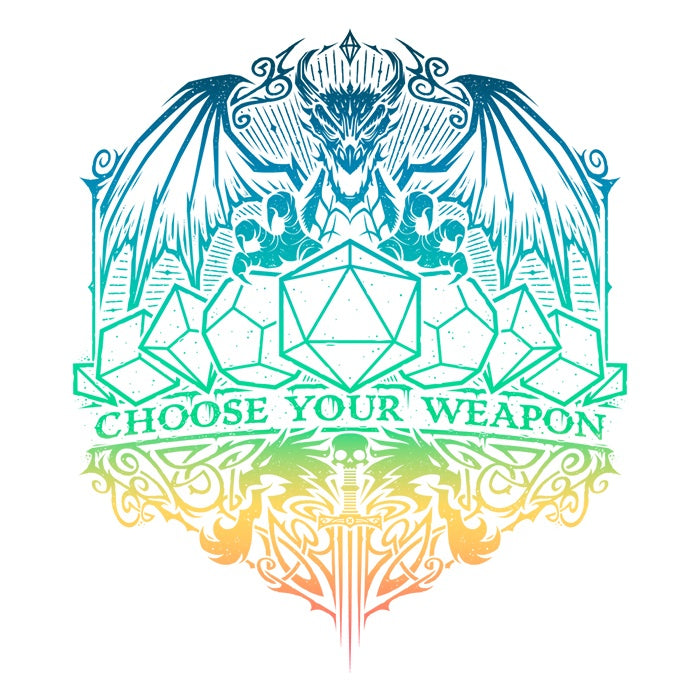 StudioM6's Episode 5 Ringer T-Shirt - Choose Your Weapon Style