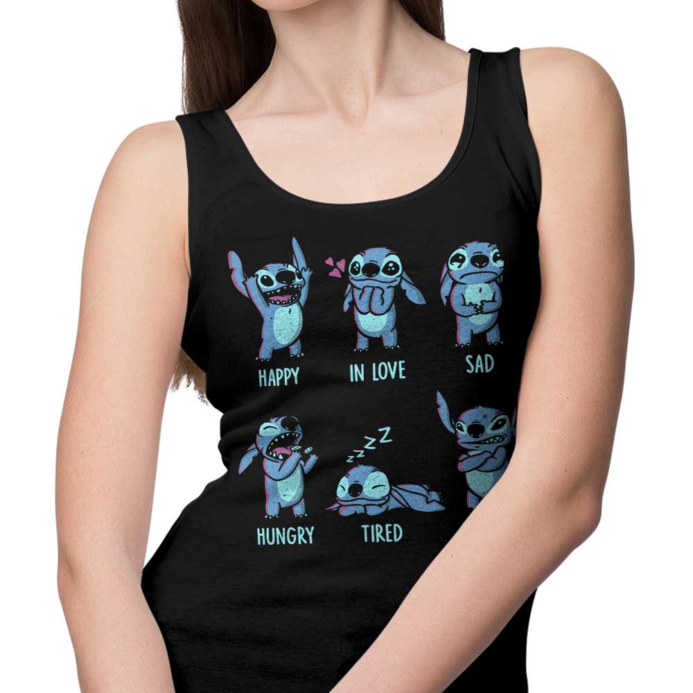 Studio Yumie Monster Emotions Men's and Women's Unisex Tank Tops