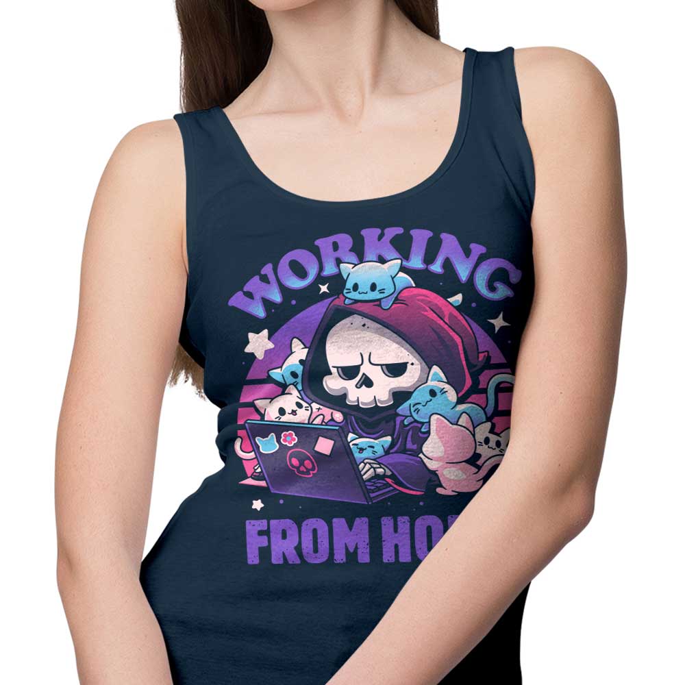 Reaper's Remote Realm Design - Stylish Tank Top for Trendy Wear