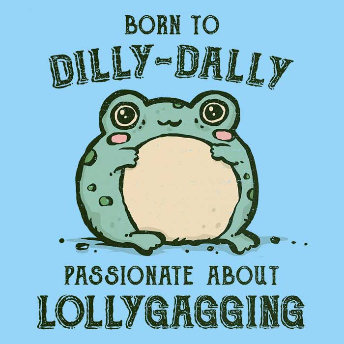 Ringer T-Shirt - Born to Lollygag