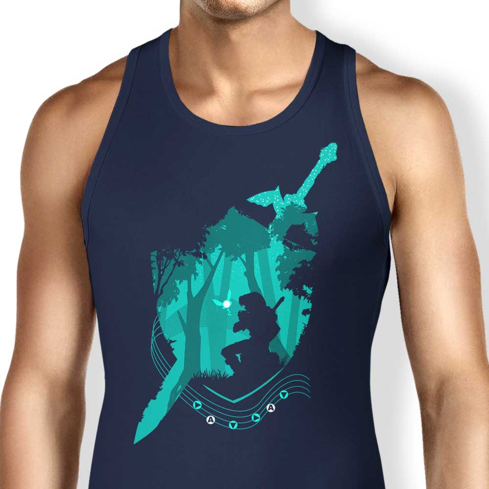 Song of Time Men's and Women's Unisex Stylish Tank Top