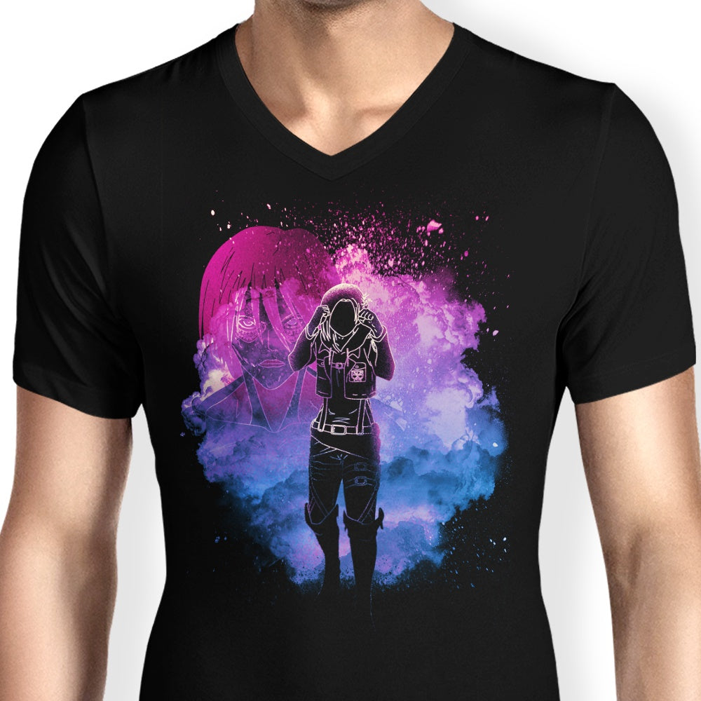 Men's Stylish V-Neck Inspired by the Female Spirit