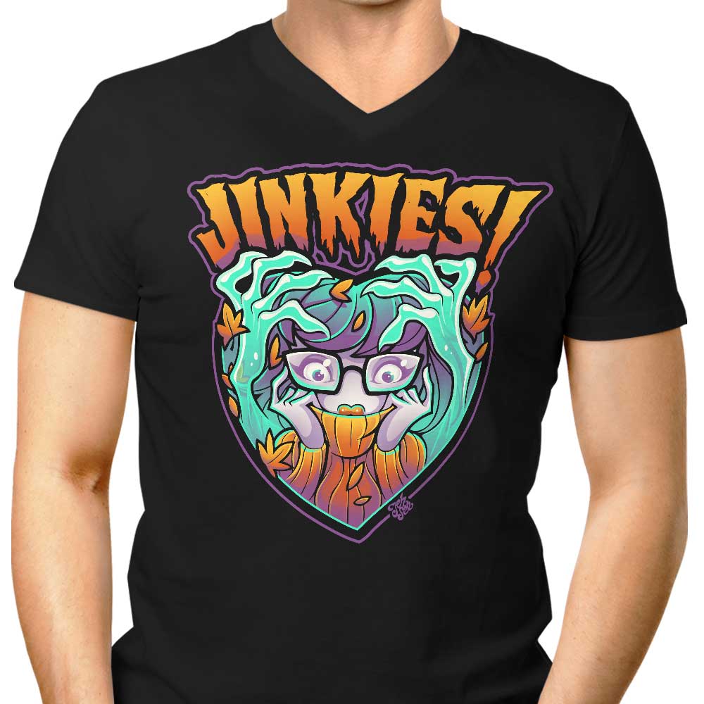 Jinkies Men's V-Neck T-Shirt