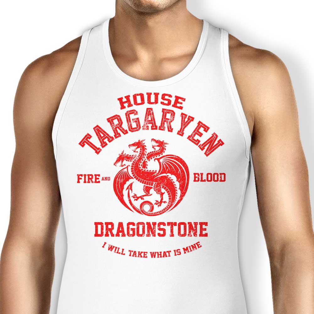 Digital Phoenix's 'Fire and Blood' Style Tank Top for Casual Wear