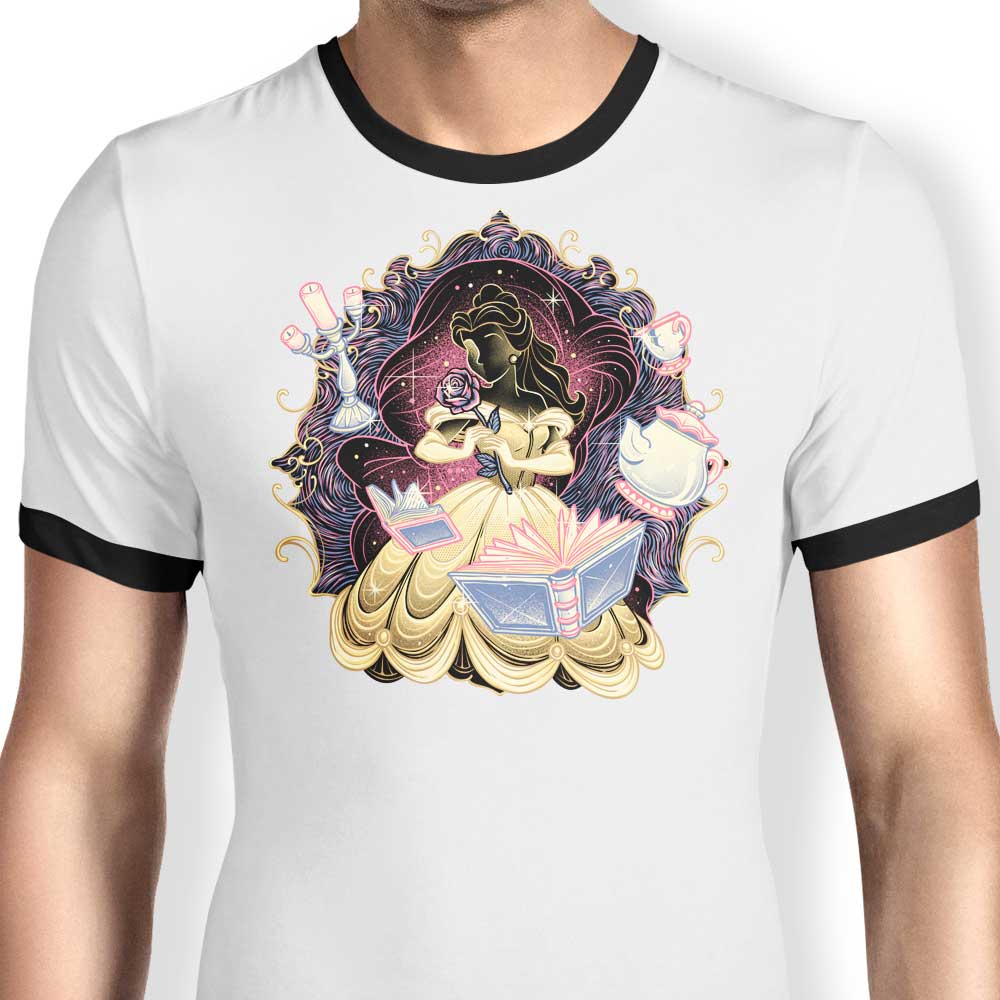 Gorgeous Shining Glitchygorilla Ringer T-Shirt