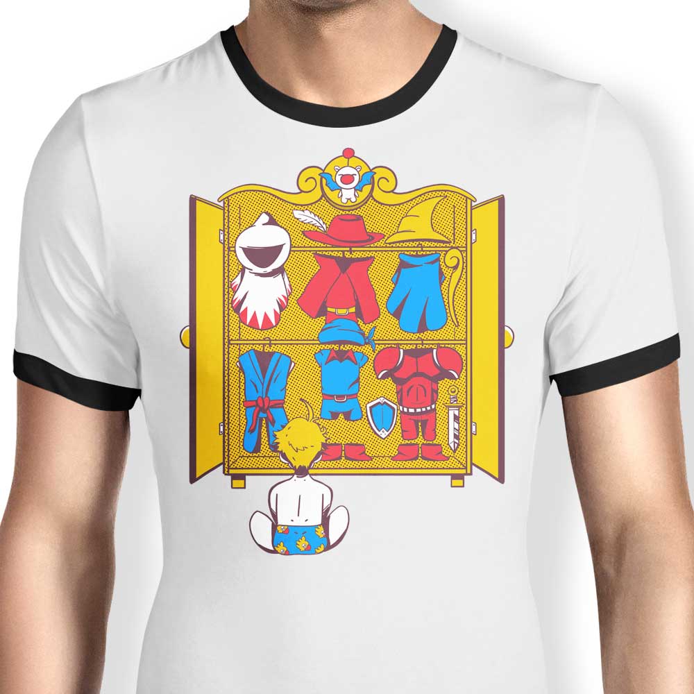 Sketchdemao's High - Quality Men's 100% Cotton Ringer T - Shirt