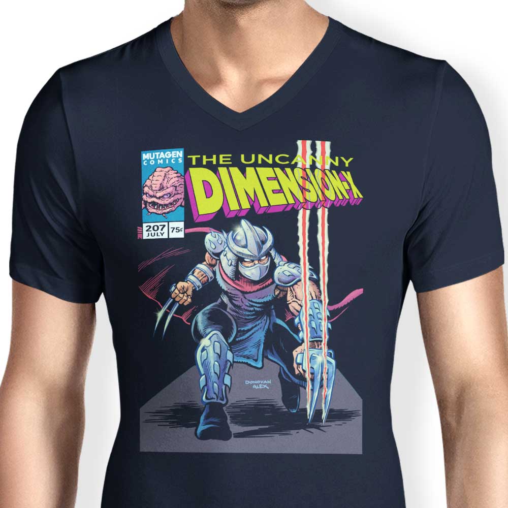 The Mysterious Dimension X Men's V-Neck T-Shirt