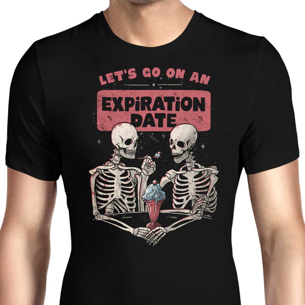 Edu.ely Men's Expiration Date Apparel: T-Shirts in Various Sizes