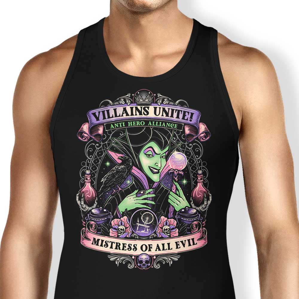 Mistress of All Evil Stylish Tank Top for Men and Women