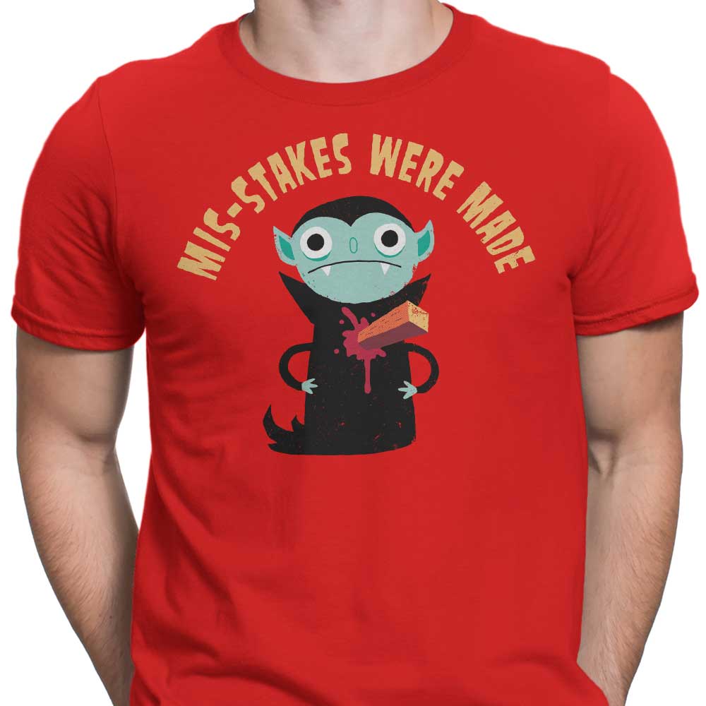 Men's 'Oops Moments' Apparel - T-Shirts by DinoMike