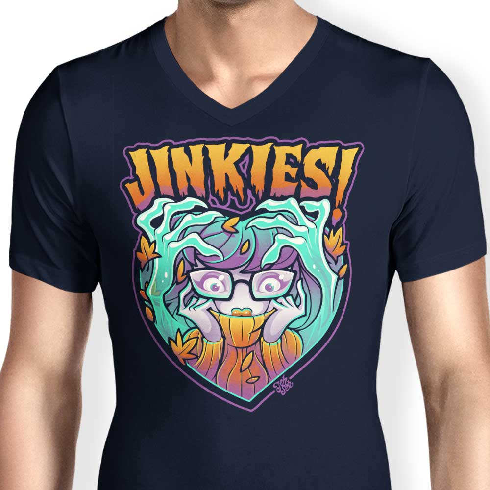 Jinkies Men's V-Neck T-Shirt