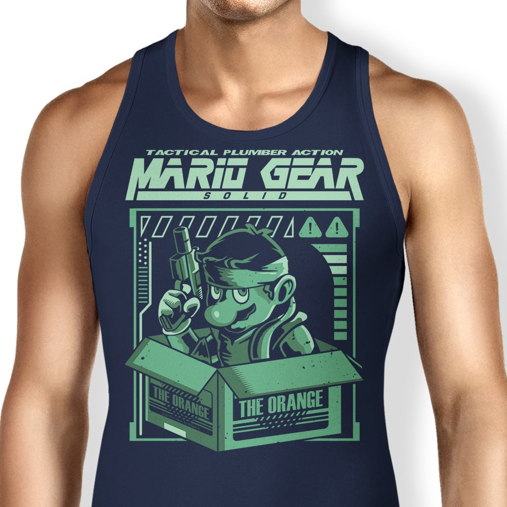 Solid Plumber Men's Tank Top by Arace