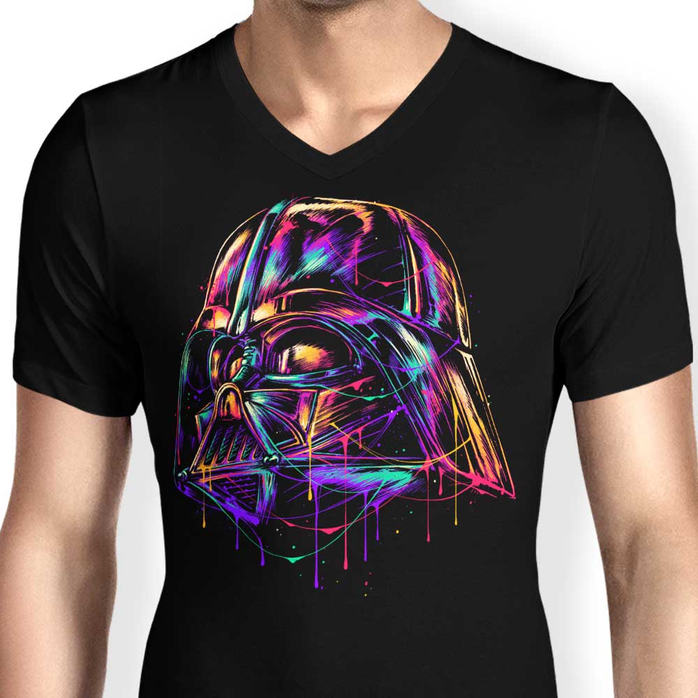 Colorful Dark Lord - Men's Stylish V-Neck T-Shirt