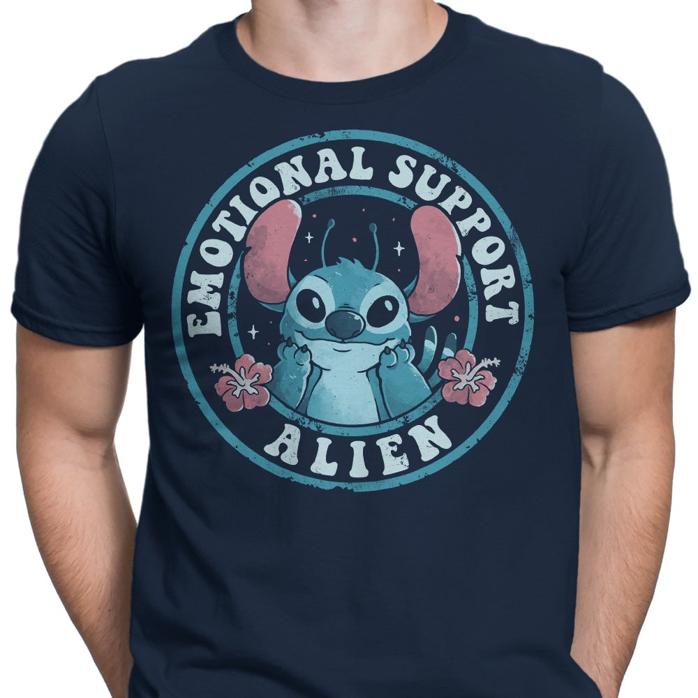 Men's Emotional Support Alien-themed Apparel by Edu.ely