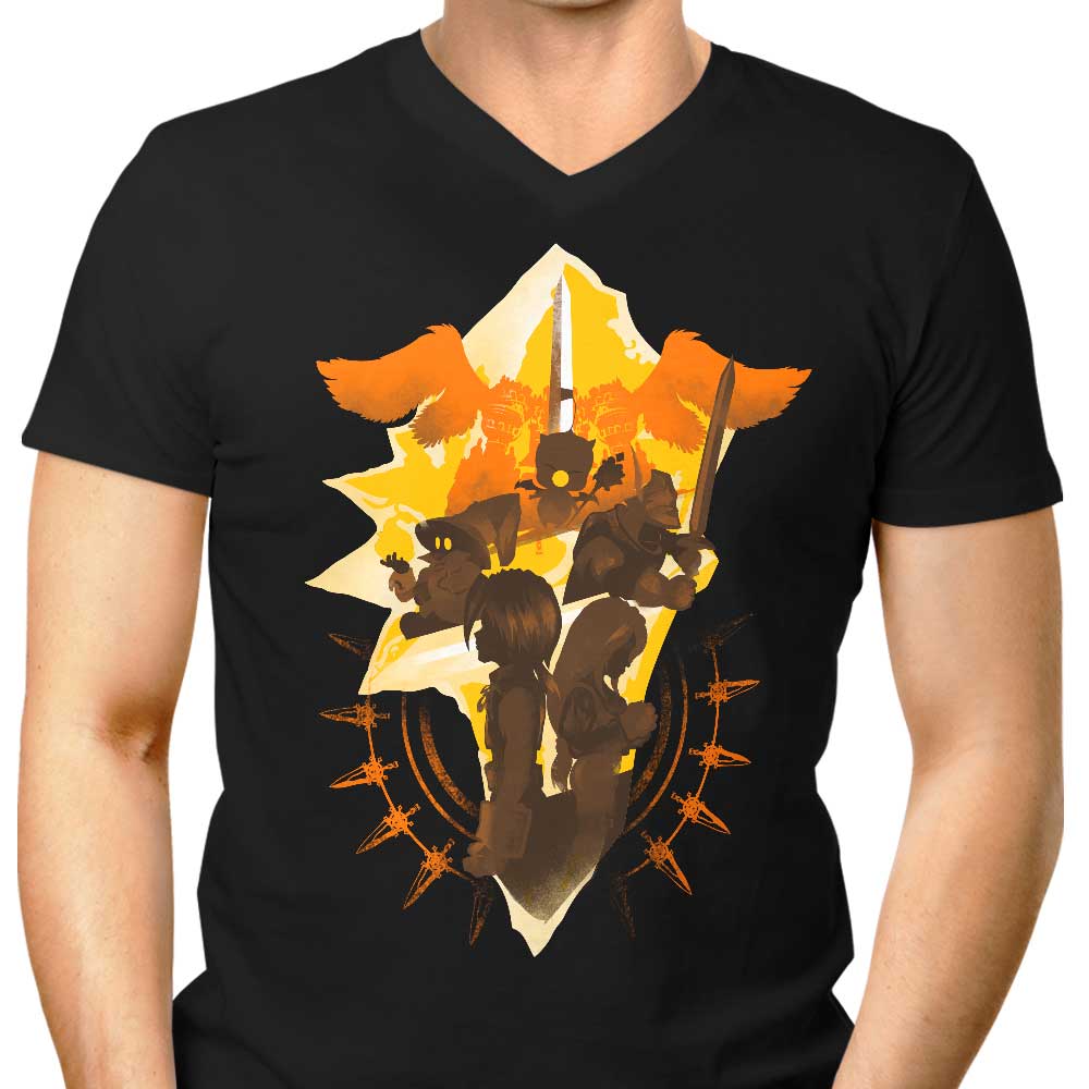 Stylish Men's V-Neck - Melodies Of IX Collection