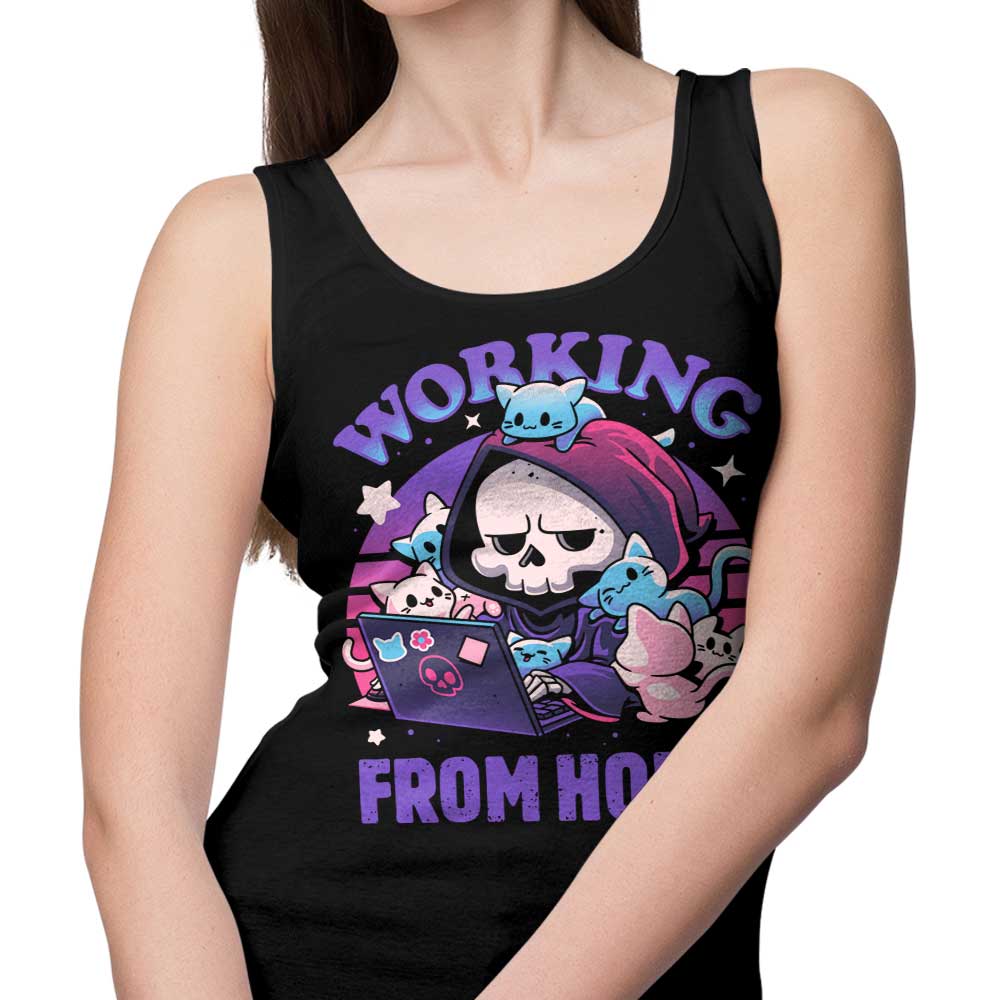 Reaper's Remote Realm Design - Stylish Tank Top for Trendy Wear