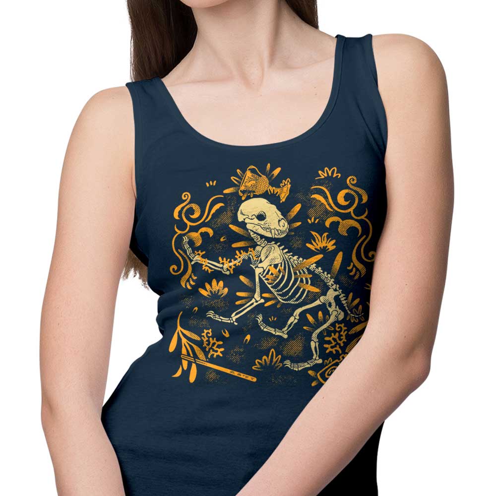 Fitas Artwork Badger Fossil Comfortable Unisex and Women's Tank Tops