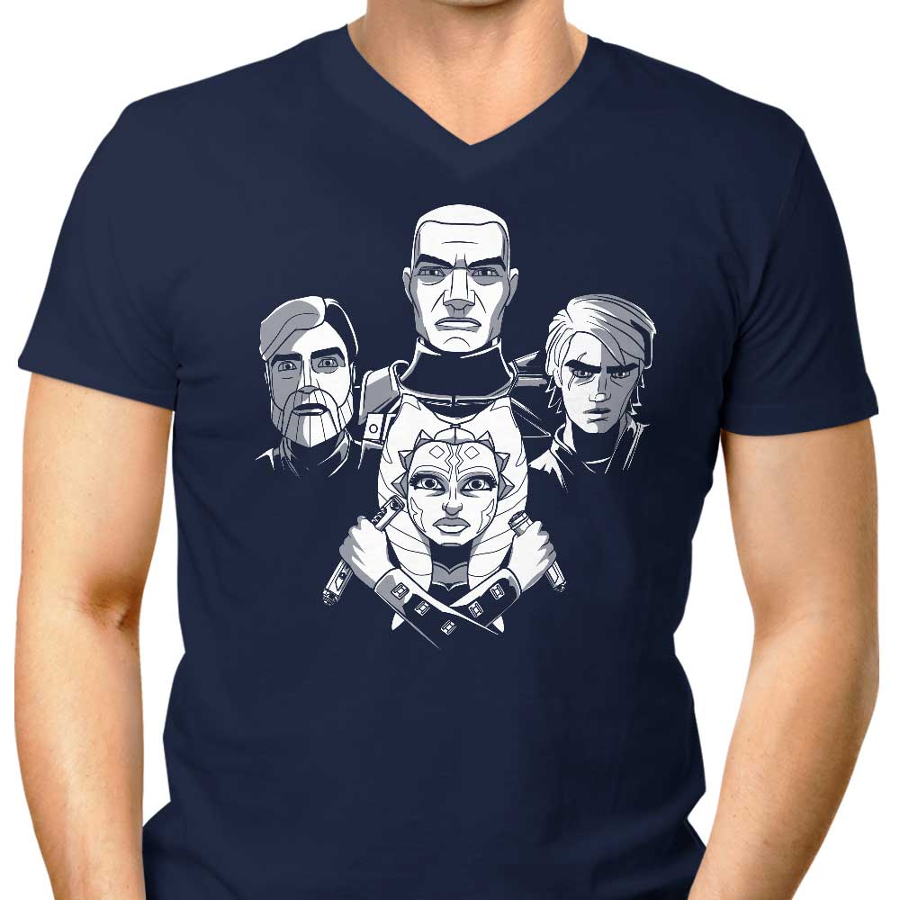 Stylish Bohemian-Inspired Men's V-Neck Shirts - Clones Series