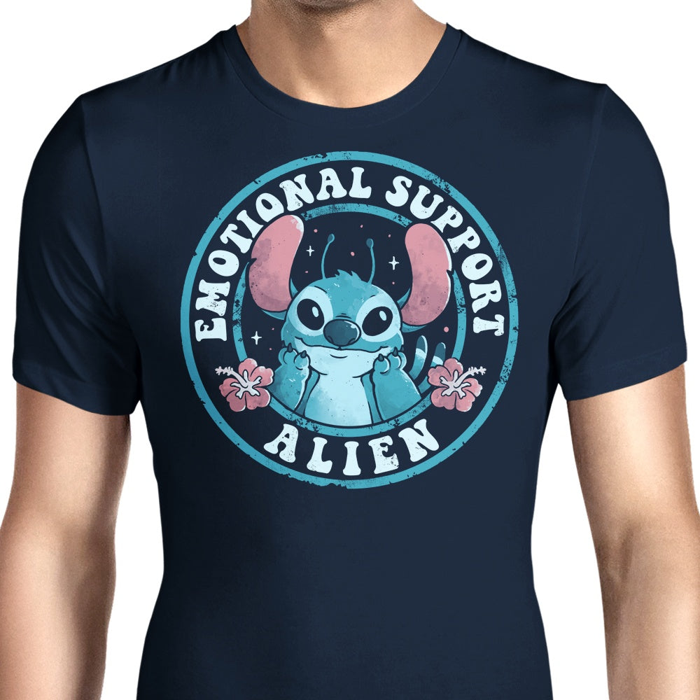 Men's Emotional Support Alien-themed Apparel by Edu.ely