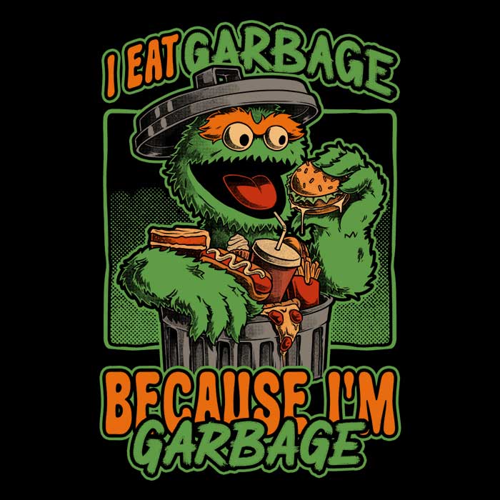 Studio Mootant's Comfortable 'I Eat Garbage' Unisex and Women's Tank Tops