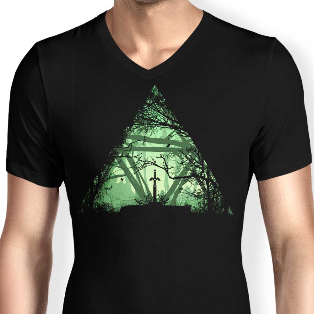 Tree Force Men's Stylish V-Neck Shirt