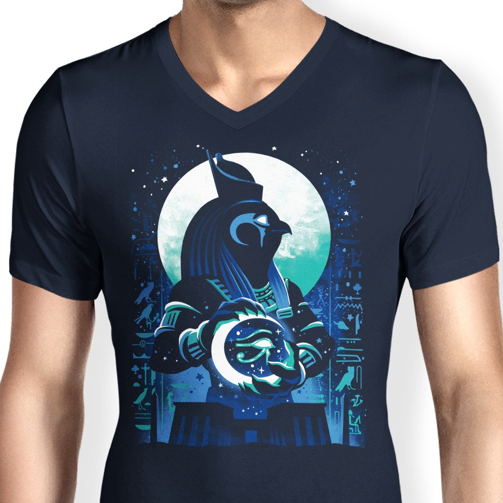 Men's V-Neck T-Shirt - The Ruler of the Air