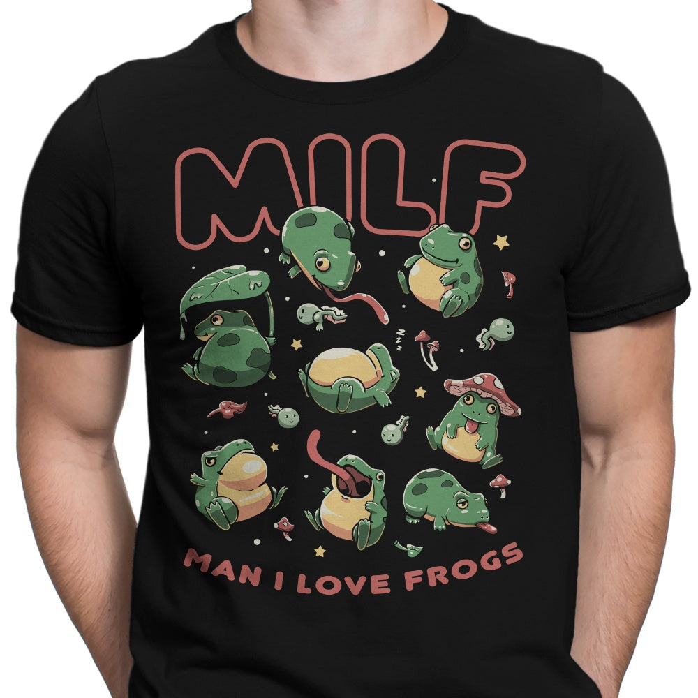 Men's Fashion: 'I Love Frogs' Apparel by Koalatees