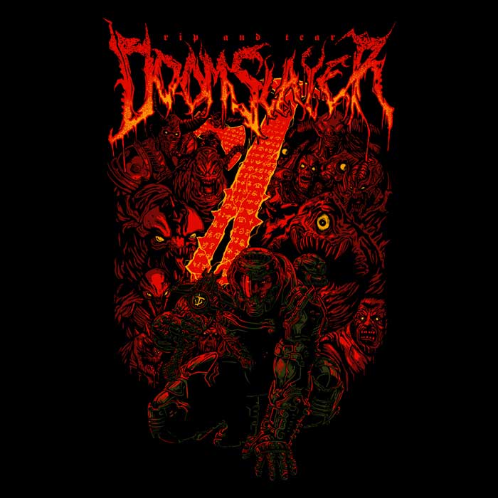 Demonigote's Unleashed Predator Men's Fashionable Apparel