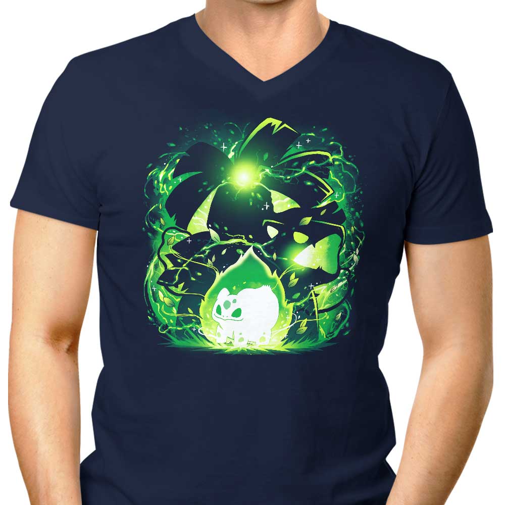 Frenzy Plant Men's Stylish V-Neck Top