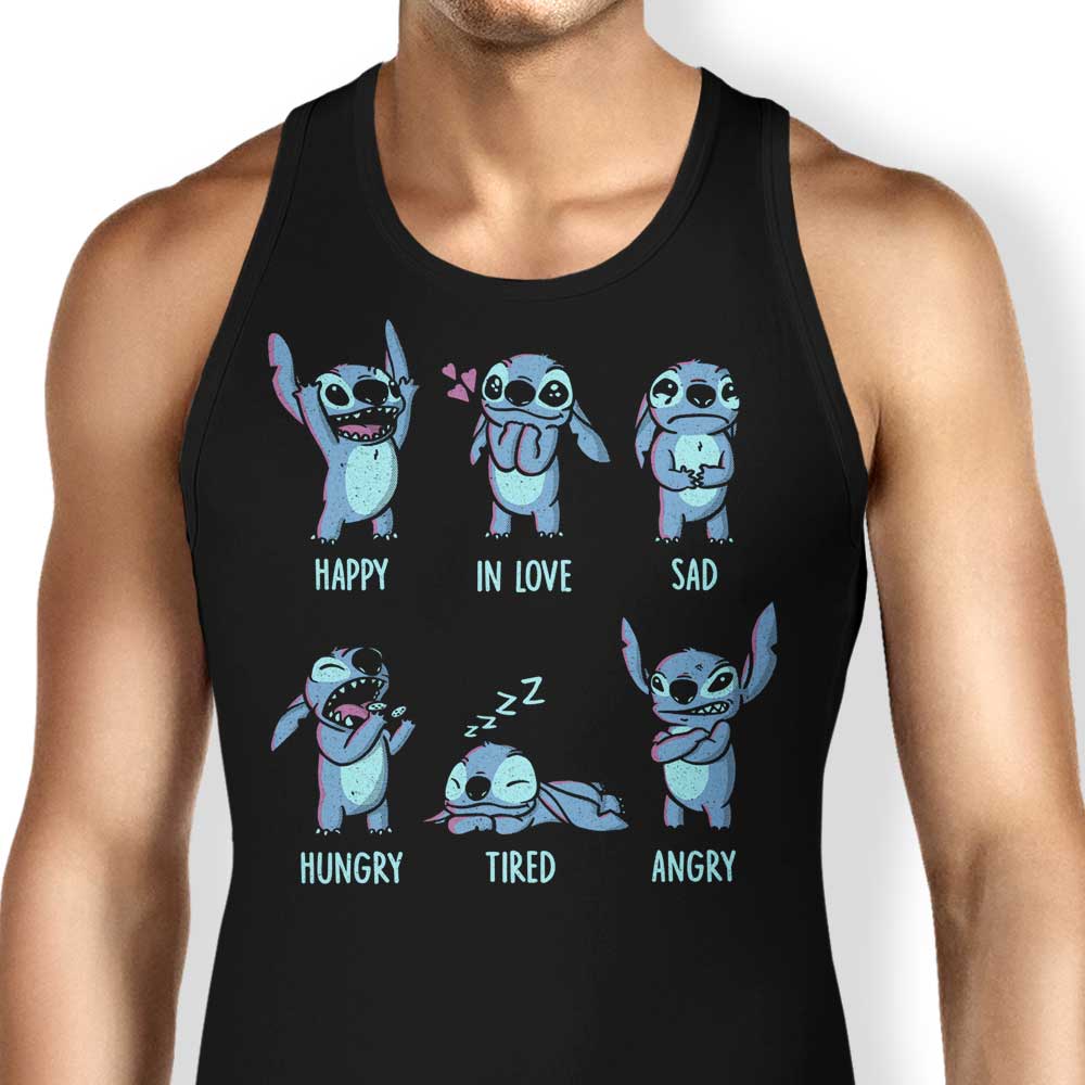 Studio Yumie Monster Emotions Men's and Women's Unisex Tank Tops